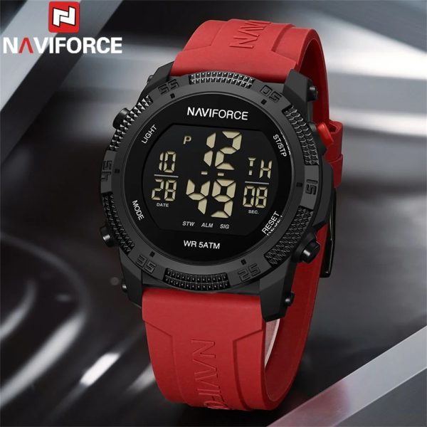 NAVIFORCE 7104 Watch For Men Silicone