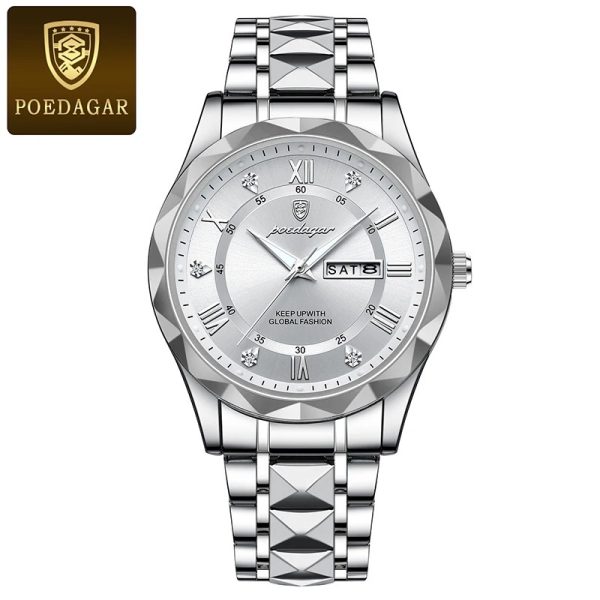 Poedagar 615 Men full Silver