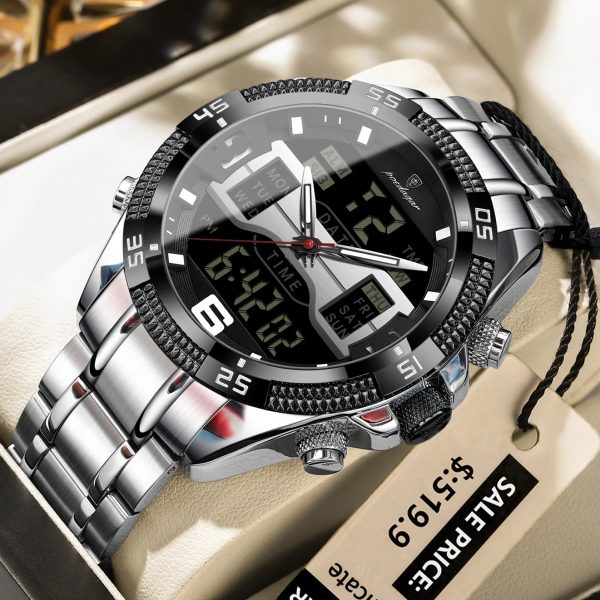 POEDAGAR E103 Digital Chronograph Men’s Watch