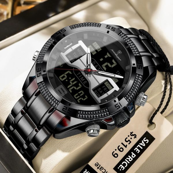 POEDAGAR E103 Digital Chronograph Men’s Watch