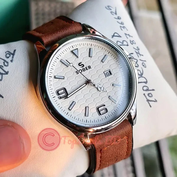 Sober Brown belt Leather Strap