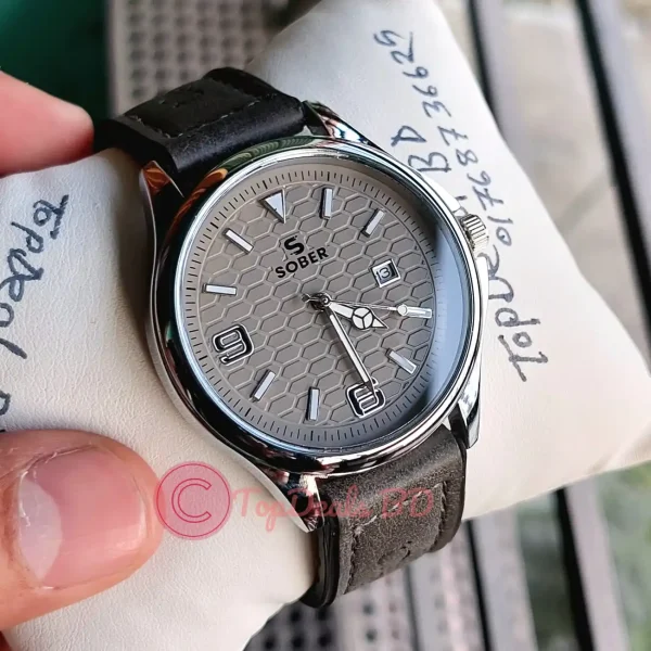 Sober Ash belt Leather Strap